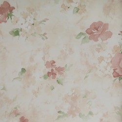 Papel de parede, floral, rosa